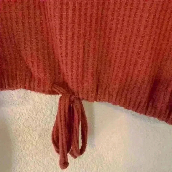 Aero Seriously Soft cropped size L western country boho festival cowgirlcore - Picture 3 of 5